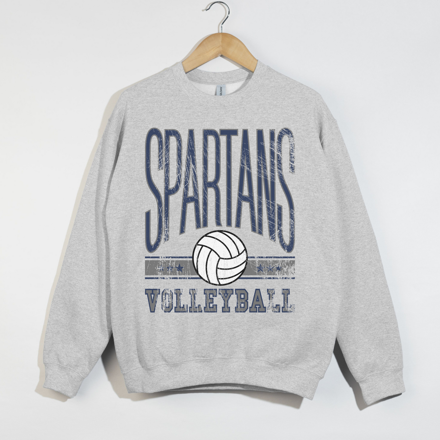 Spartans Volleyball Crewneck Sweatshirt