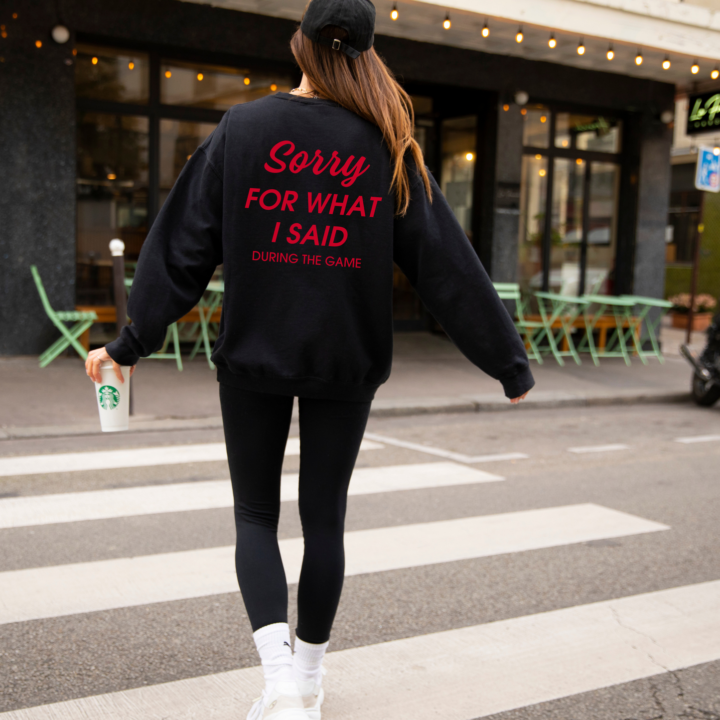 Sorry For What I Said Clippers Gameday Crewneck Sweatshirt