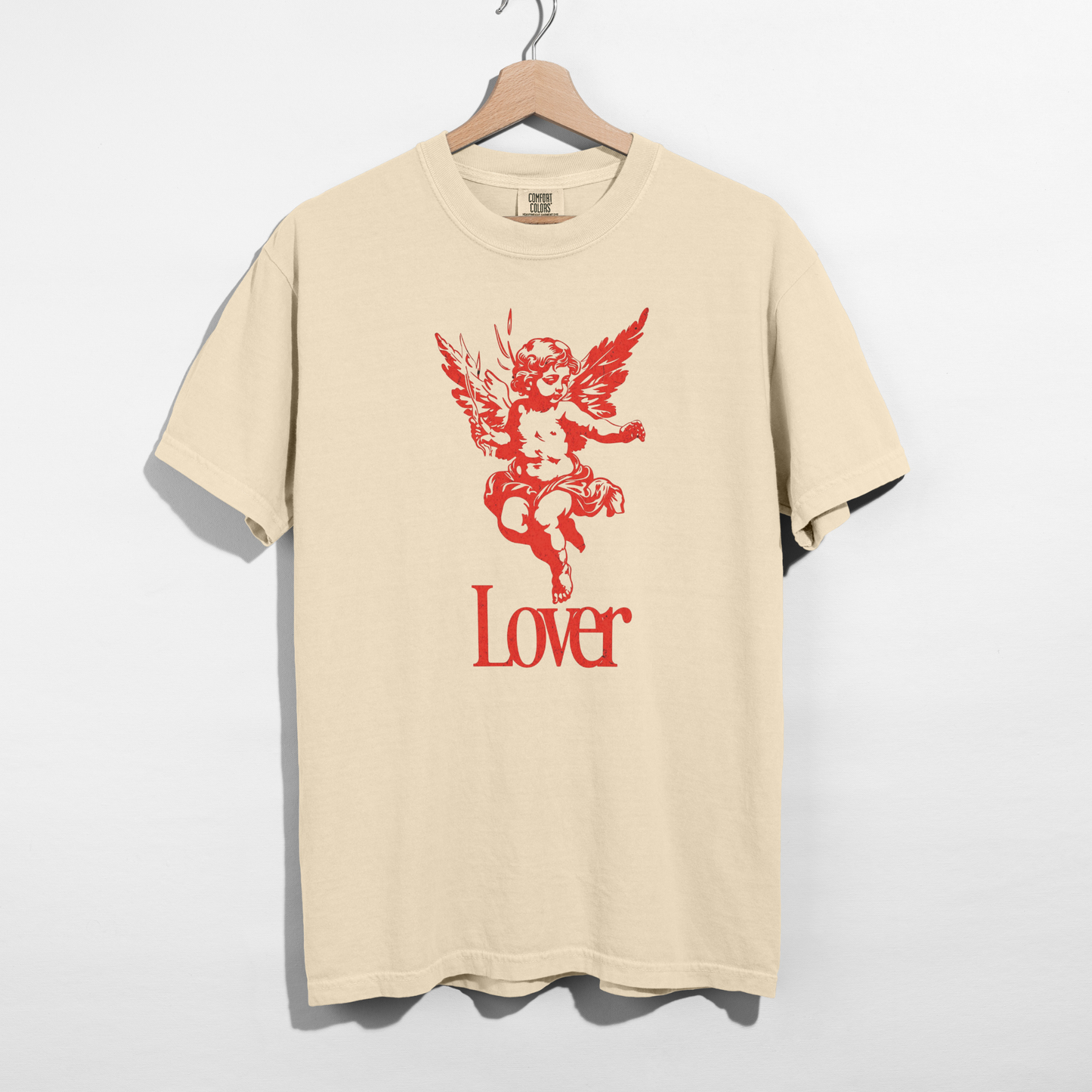 Lover Cherub Graphic Tee | Vintage Valentine T-Shirt
