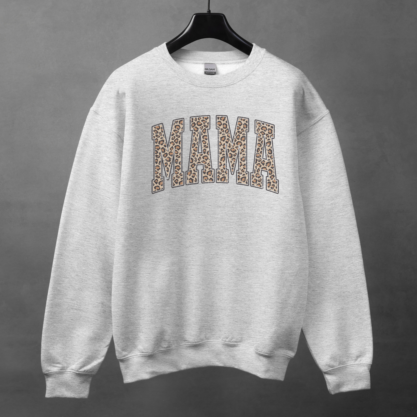 Leopard MAMA Crewneck Sweatshirt