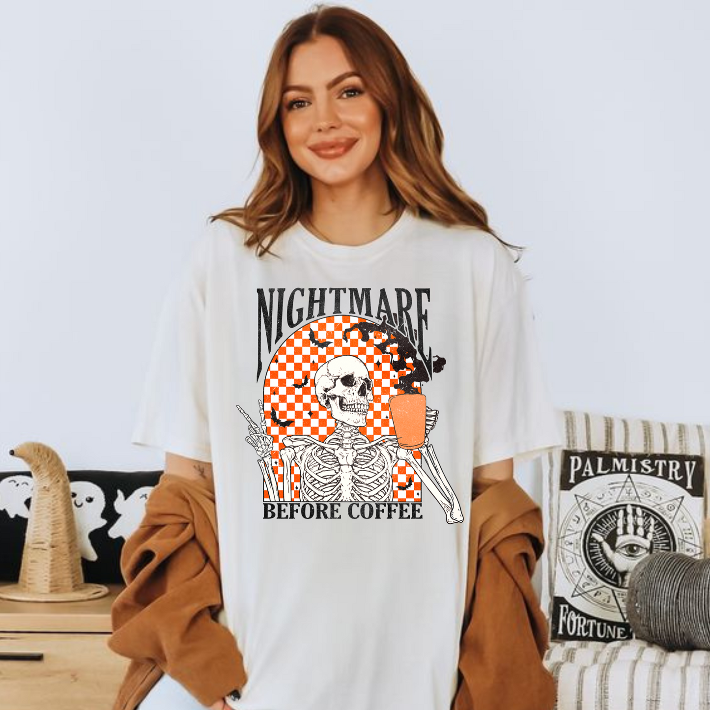 Nightmare Before Coffee T Shirt