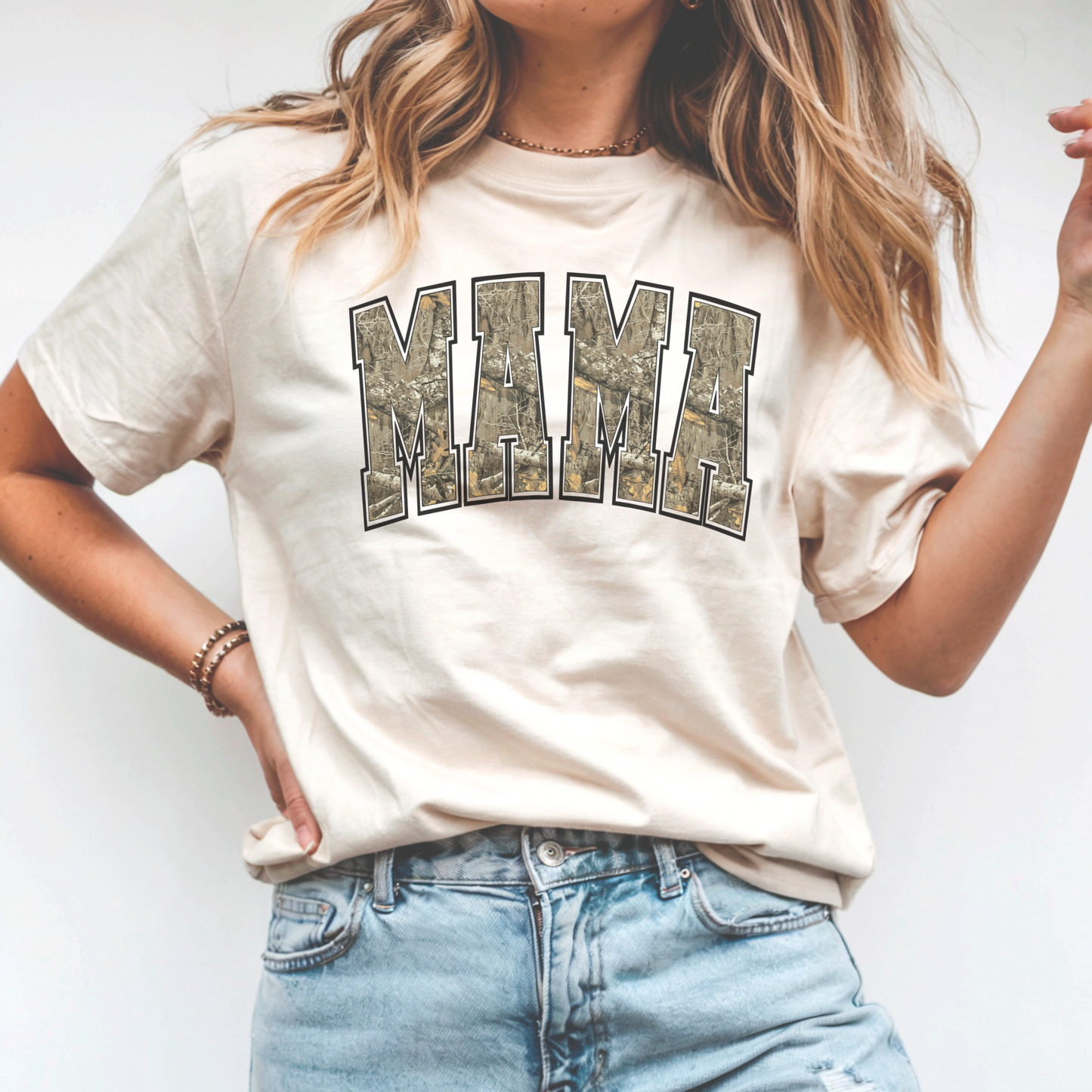 Mama Camo T Shirt