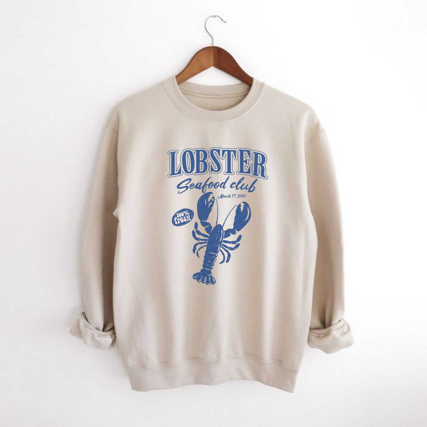 Seafood Club Crewneck Sweatshirt
