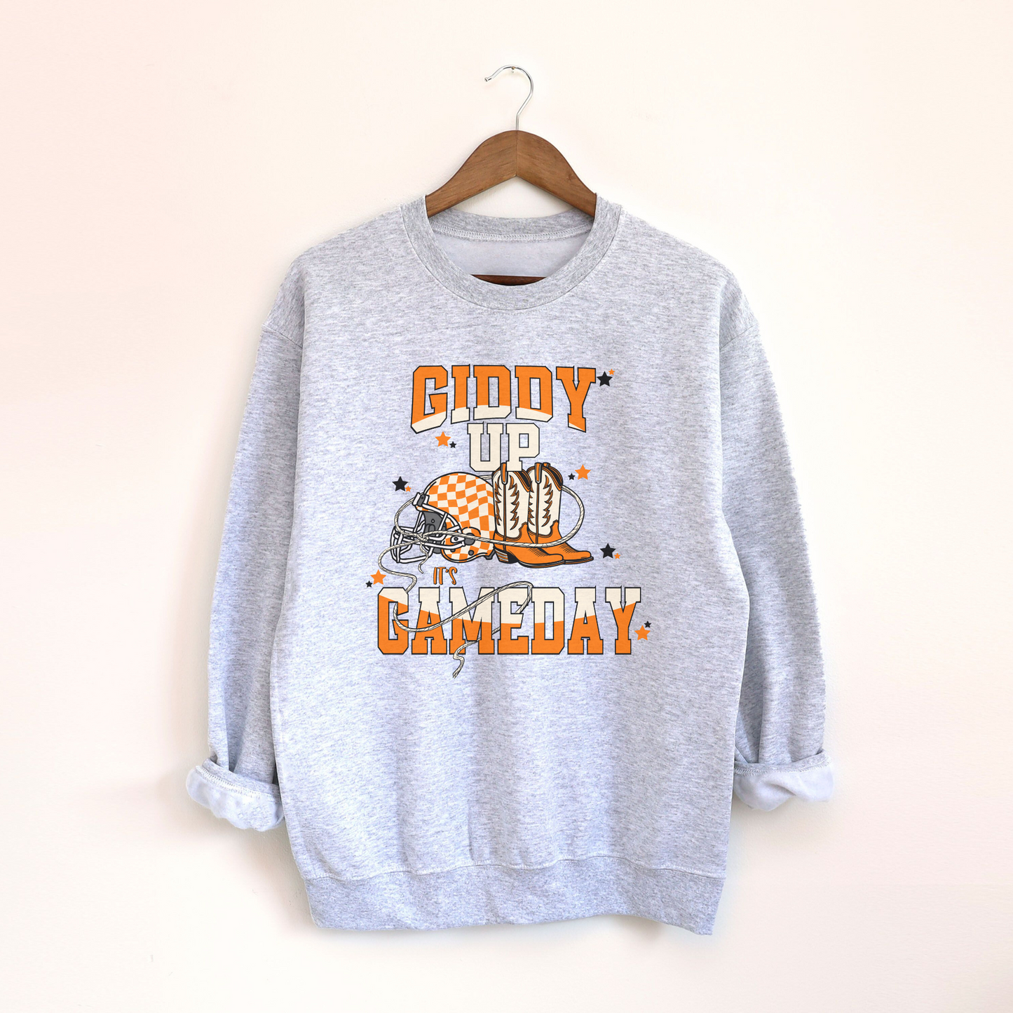 Giddy up Tennessee Football Crewneck Sweatshirt