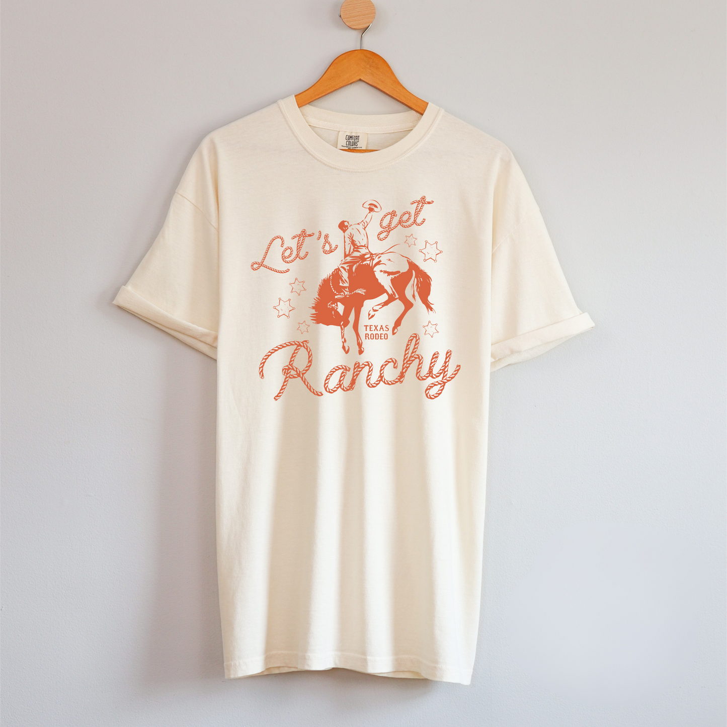 Ranchy Western With Red Ink T Shirt