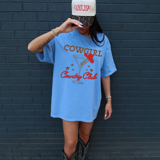 Cowgirl Country Club T Shirt