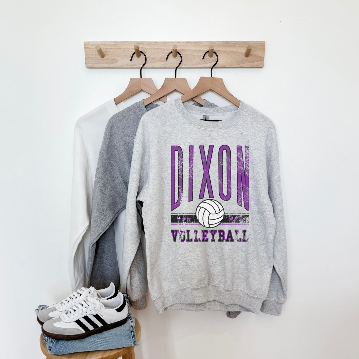 Dixon Volleyball Crewneck Sweatshirt