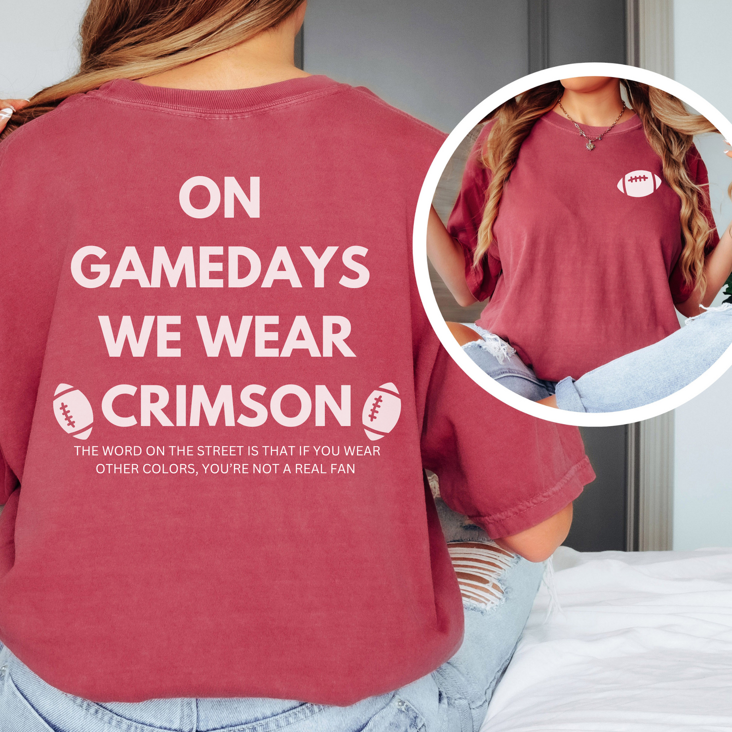 On Game Days Spirit Tee Shirt