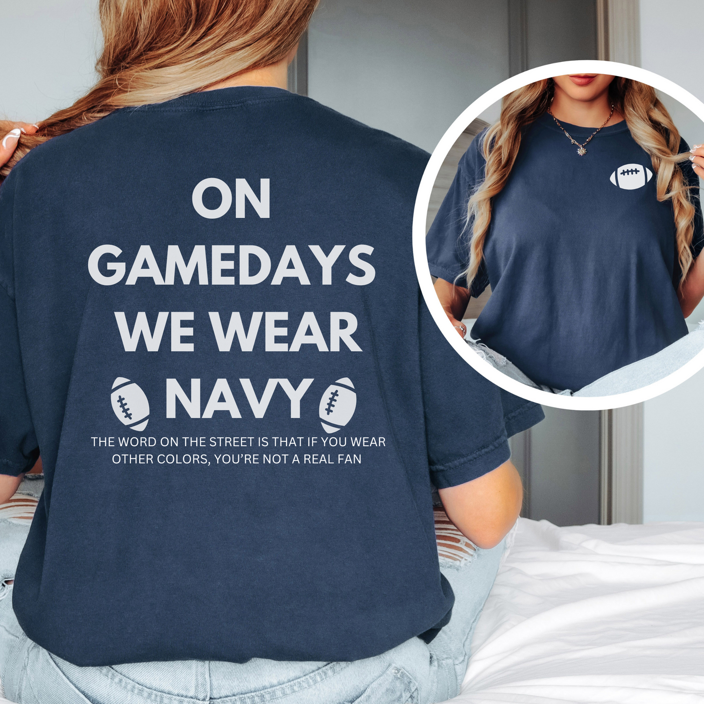 On Game Days Spirit Tee Shirt