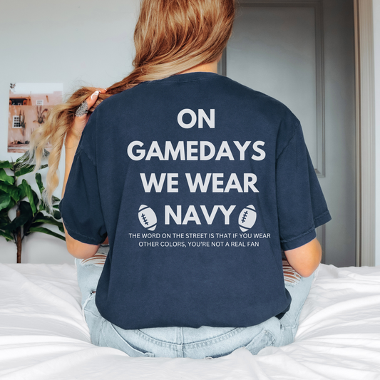 On Game Days Spirit Tee Shirt