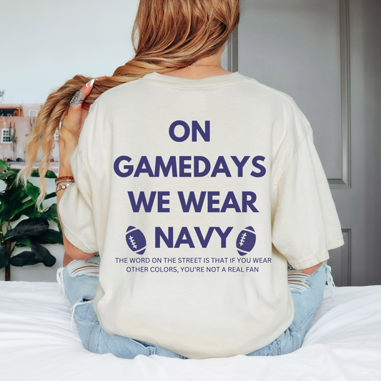 On Game Days Spirit Tee Shirt