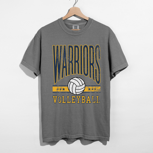 Warriors Volleyball Tee – Game Day Spirit Shirt