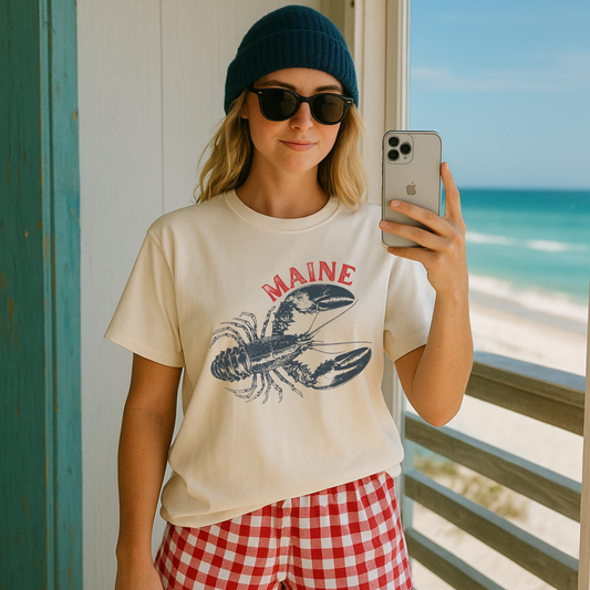 Maine Lobster T Shirt