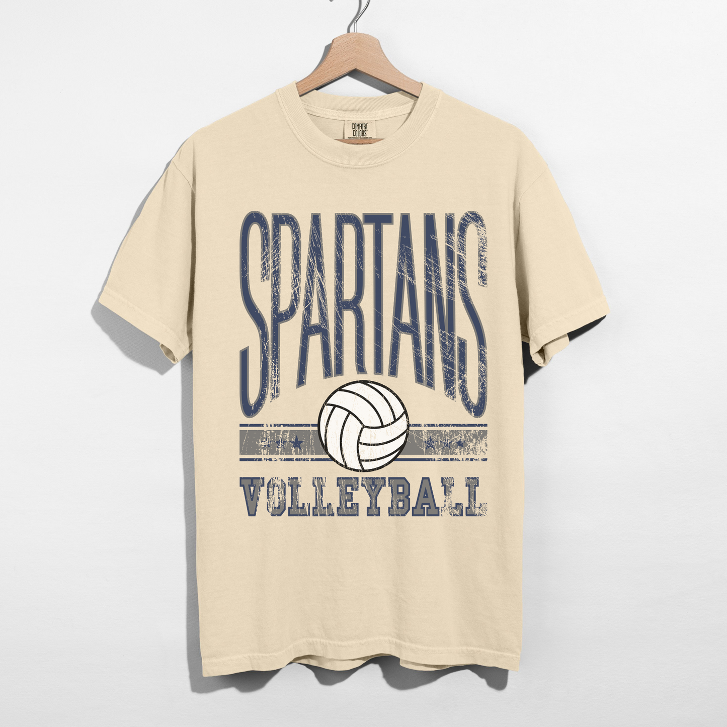 Spartans Volleyball Graphic Tee