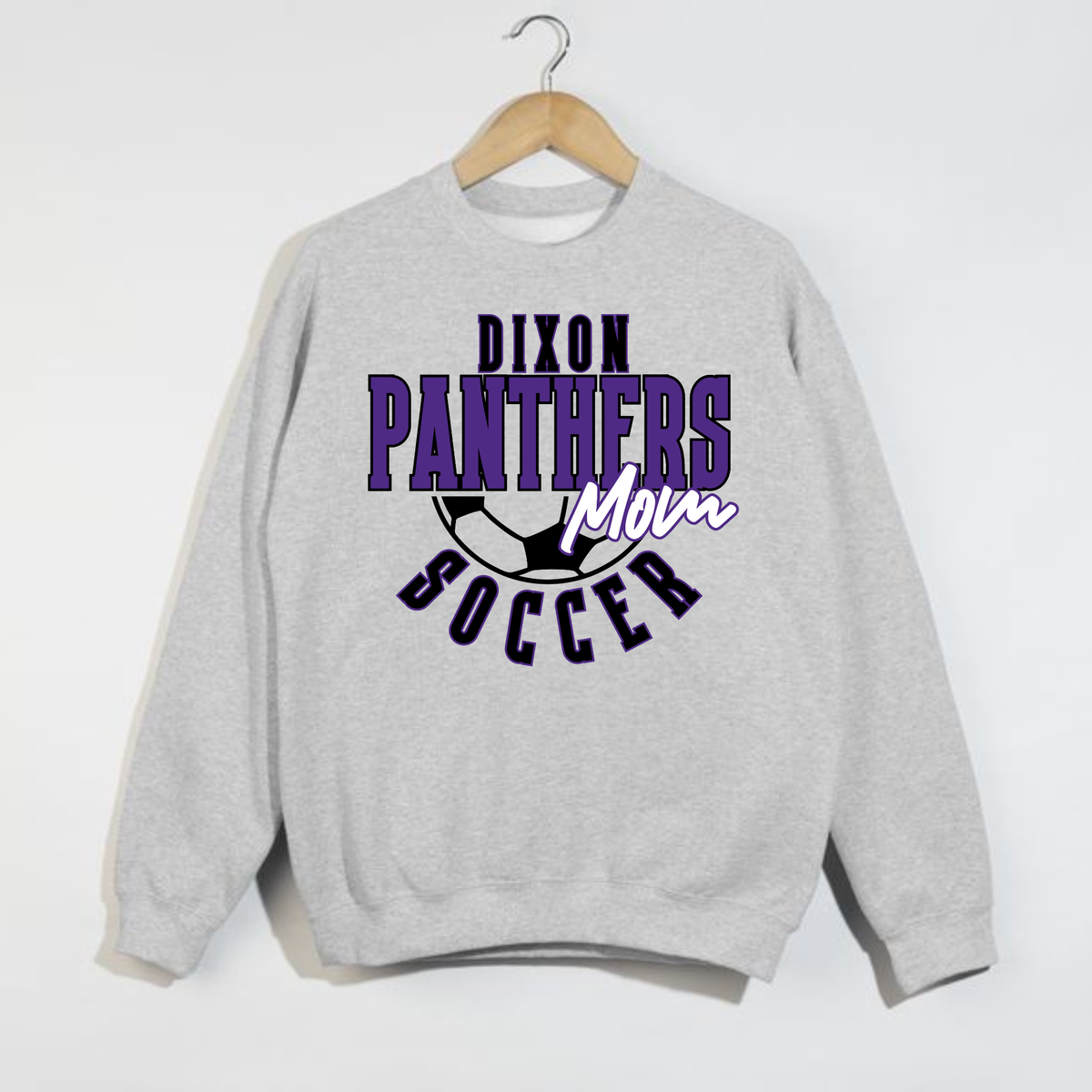 Dixon Panthers Soccer Mom Sweatshirt | Sideline Soccer Crewneck