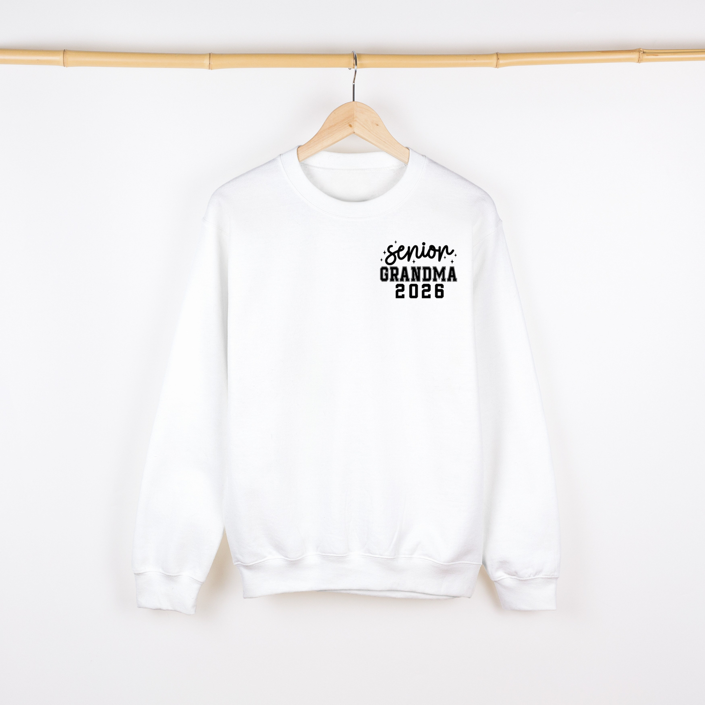 Senior Grandma 2026 Sweatshirt | Class of 2026 Senior Grandma Crewneck