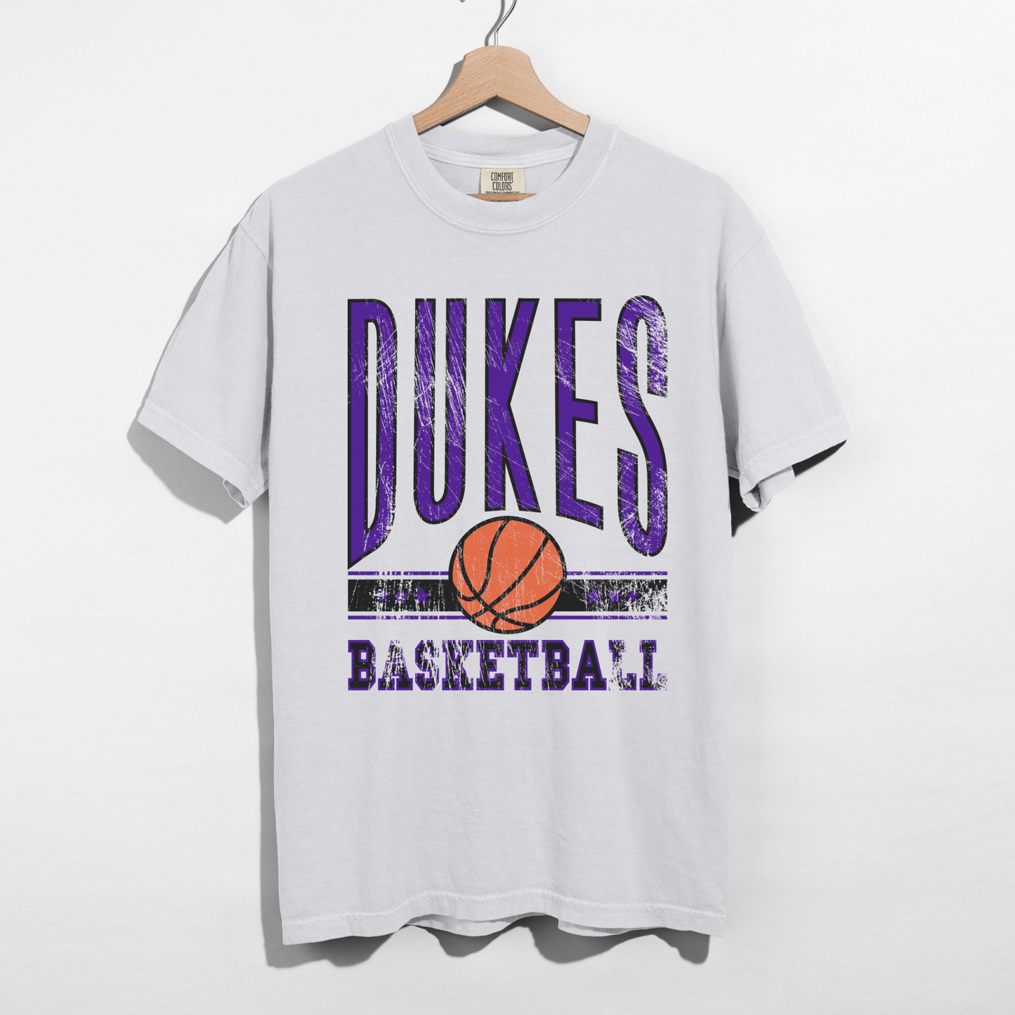 Dukes Basketball Graphic T-Shirt