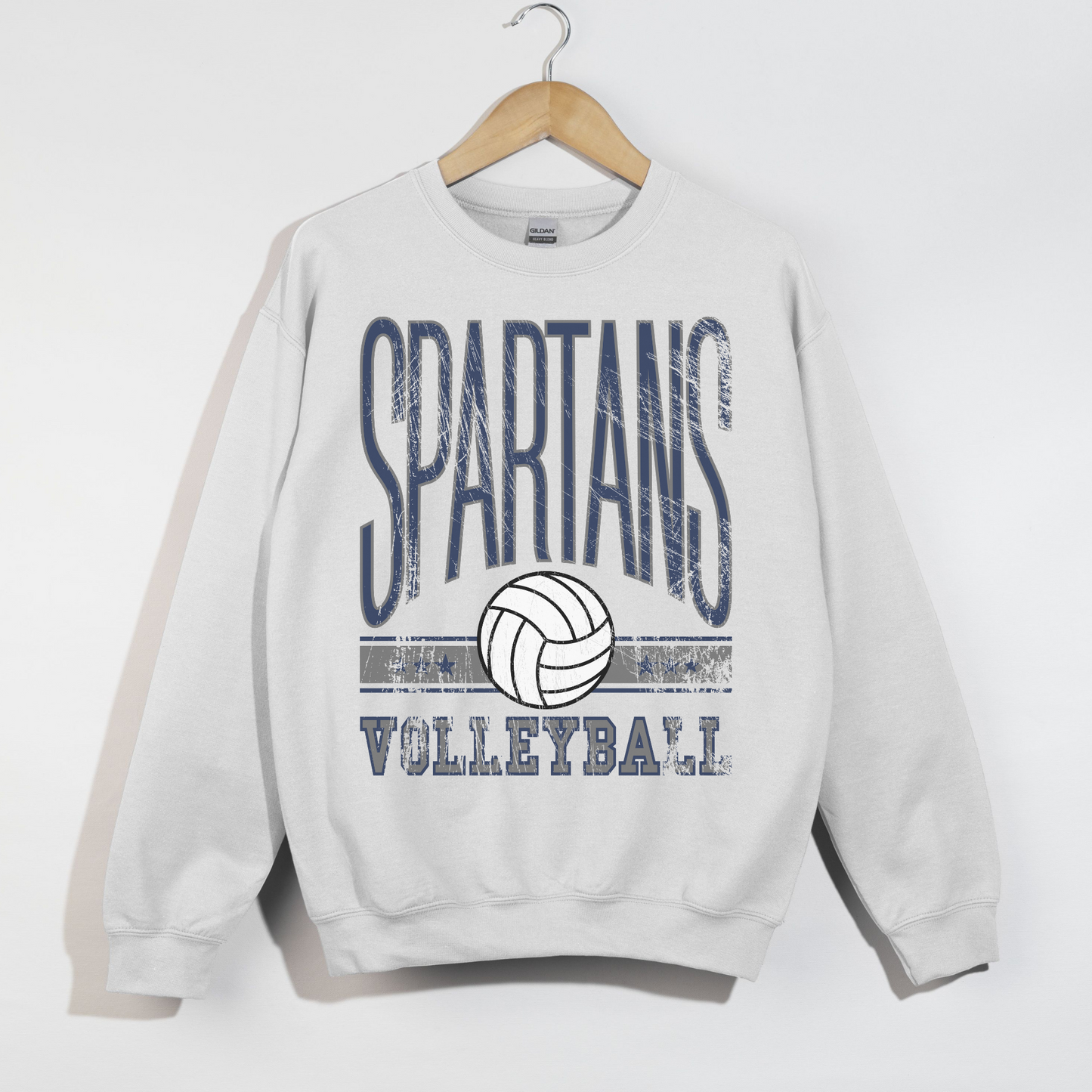 Spartans Volleyball Crewneck Sweatshirt