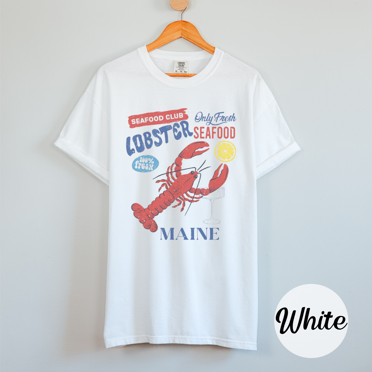 Lobster Maine Seafood Club T-Shirt