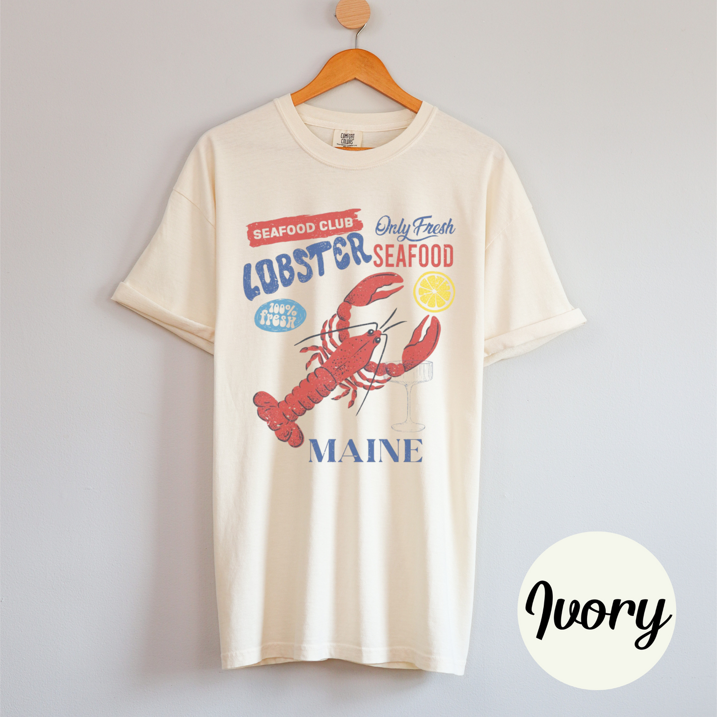Lobster Maine Seafood Club T-Shirt