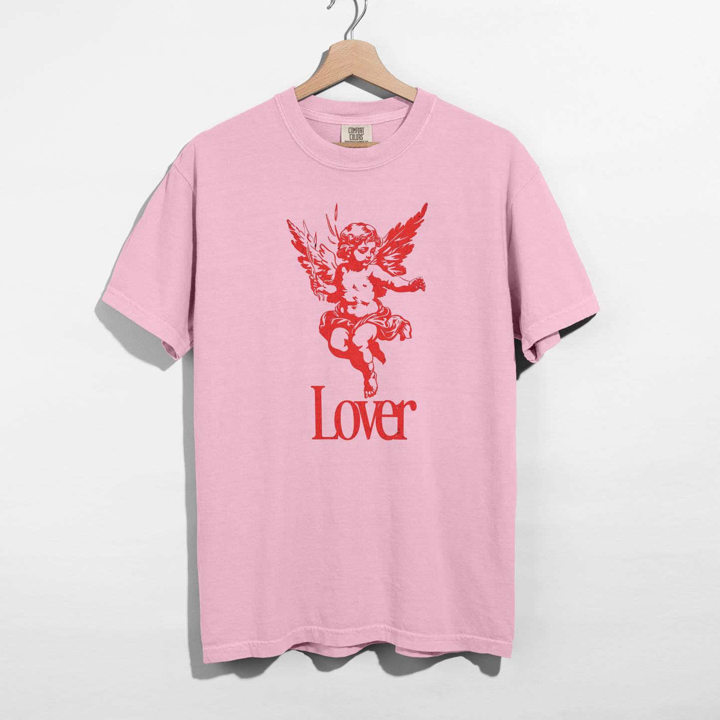 Lover Cherub Graphic Tee | Vintage Valentine T-Shirt