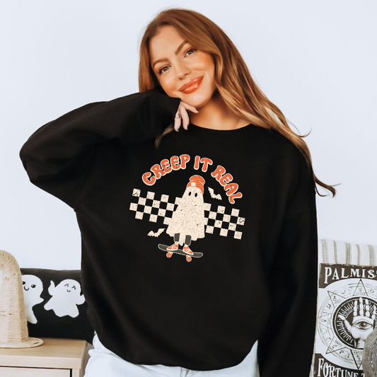 Creep It Real Crewneck Sweatshirt