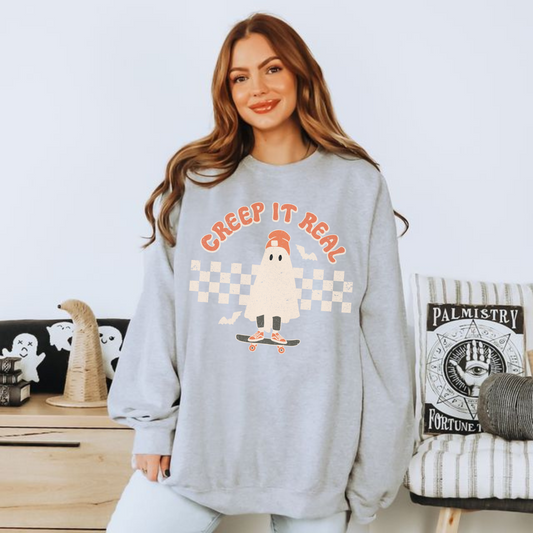 Creep It Real Crewneck Sweatshirt