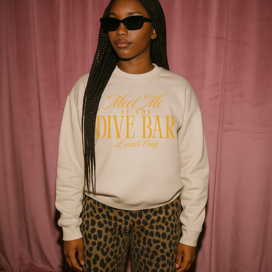 Dive Bar Crewneck Sweatshirt