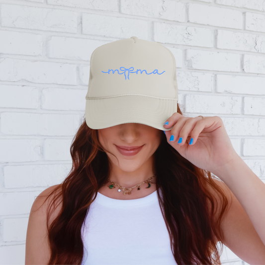 Mama Script Trucker Hat