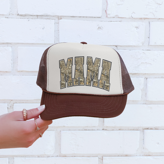 Camo Mama Trucker Hat