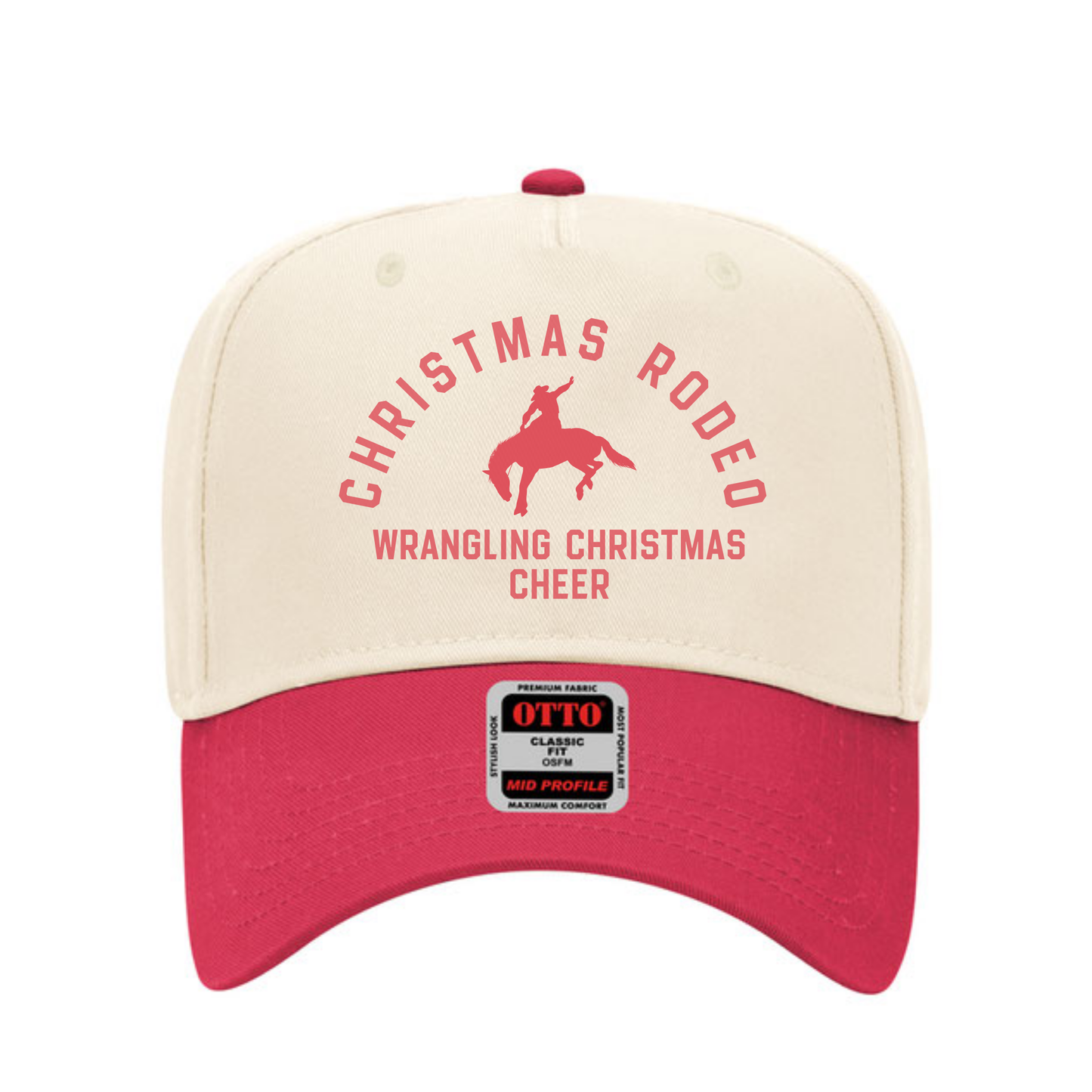 Christmas Rodeo Trucker Hat – Western Holiday Cowboy Cap