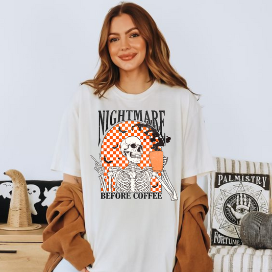 Nightmare Before Coffee T Shirt