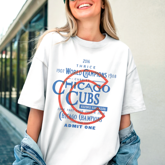 Chicago World Champions T Shirt