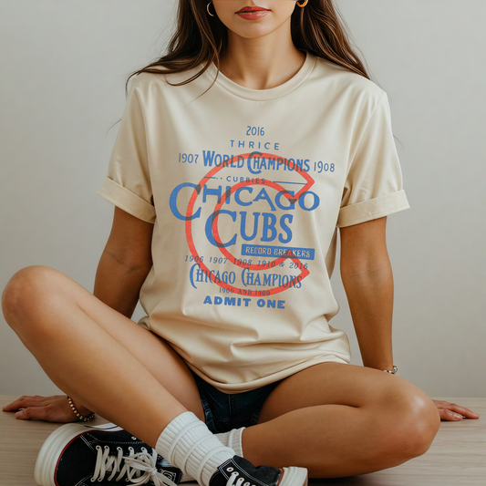 Chicago World Champions T Shirt