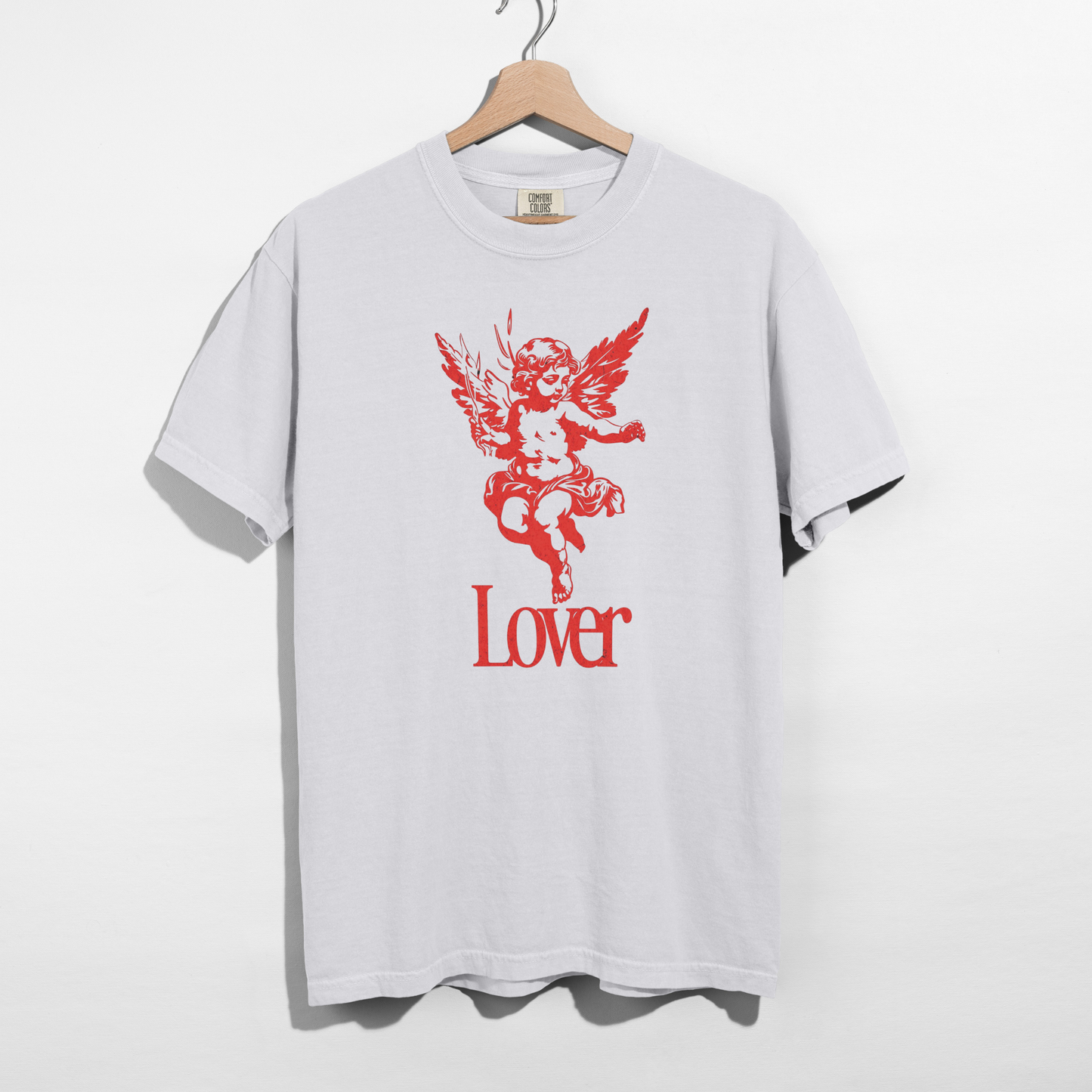 Lover Cherub Graphic Tee | Vintage Valentine T-Shirt