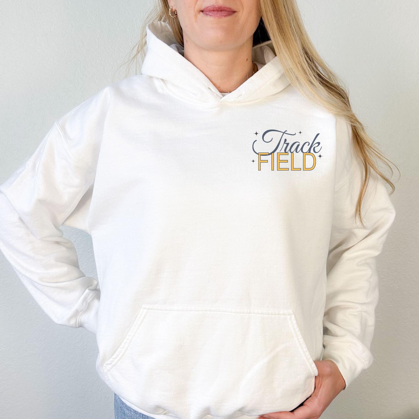 Track Field Warriors Hoodie | Warriors Track Hoodie | Local Team Apparel