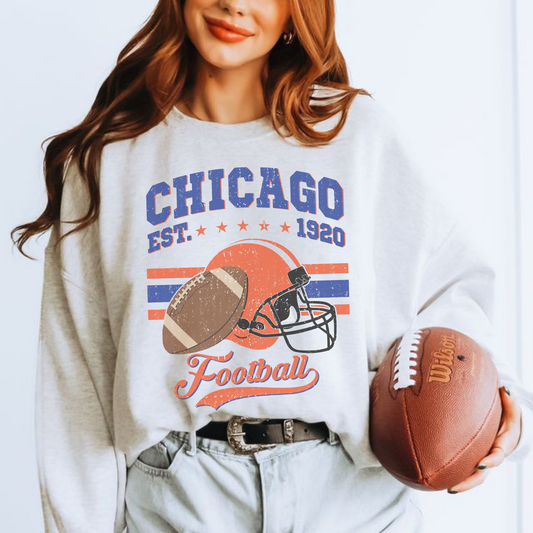Chicago Football Crewneck Sweatshirt