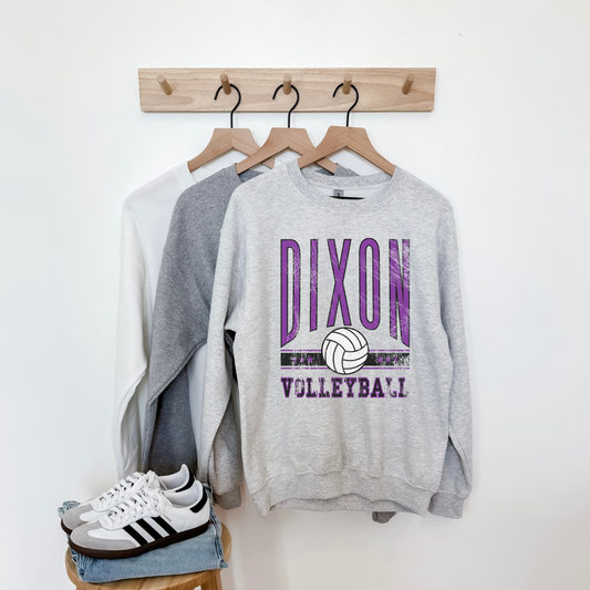 Dixon Volleyball Crewneck Sweatshirt