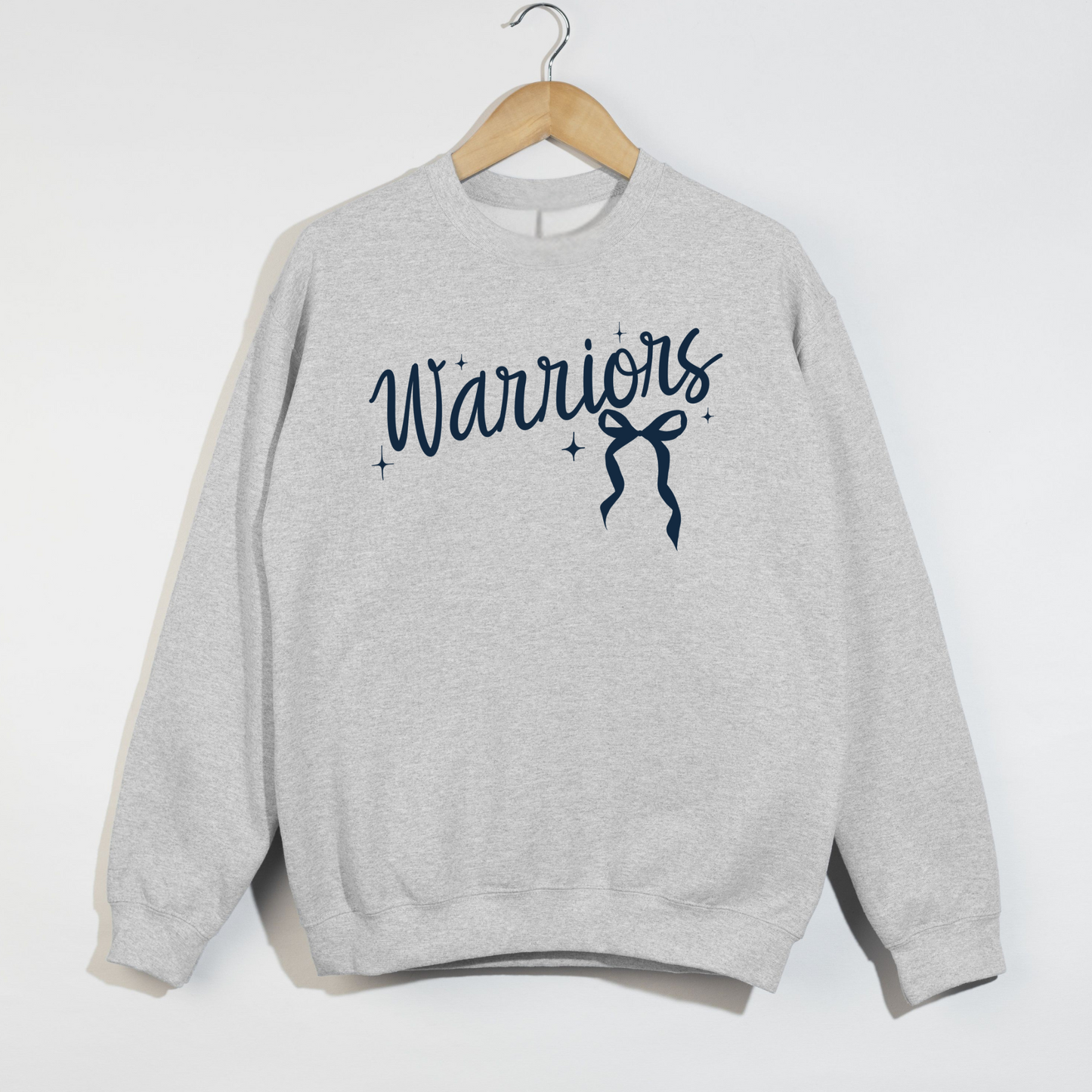 Warriors Bow Crewneck Sweatshirt | Game Day Spirit Wear