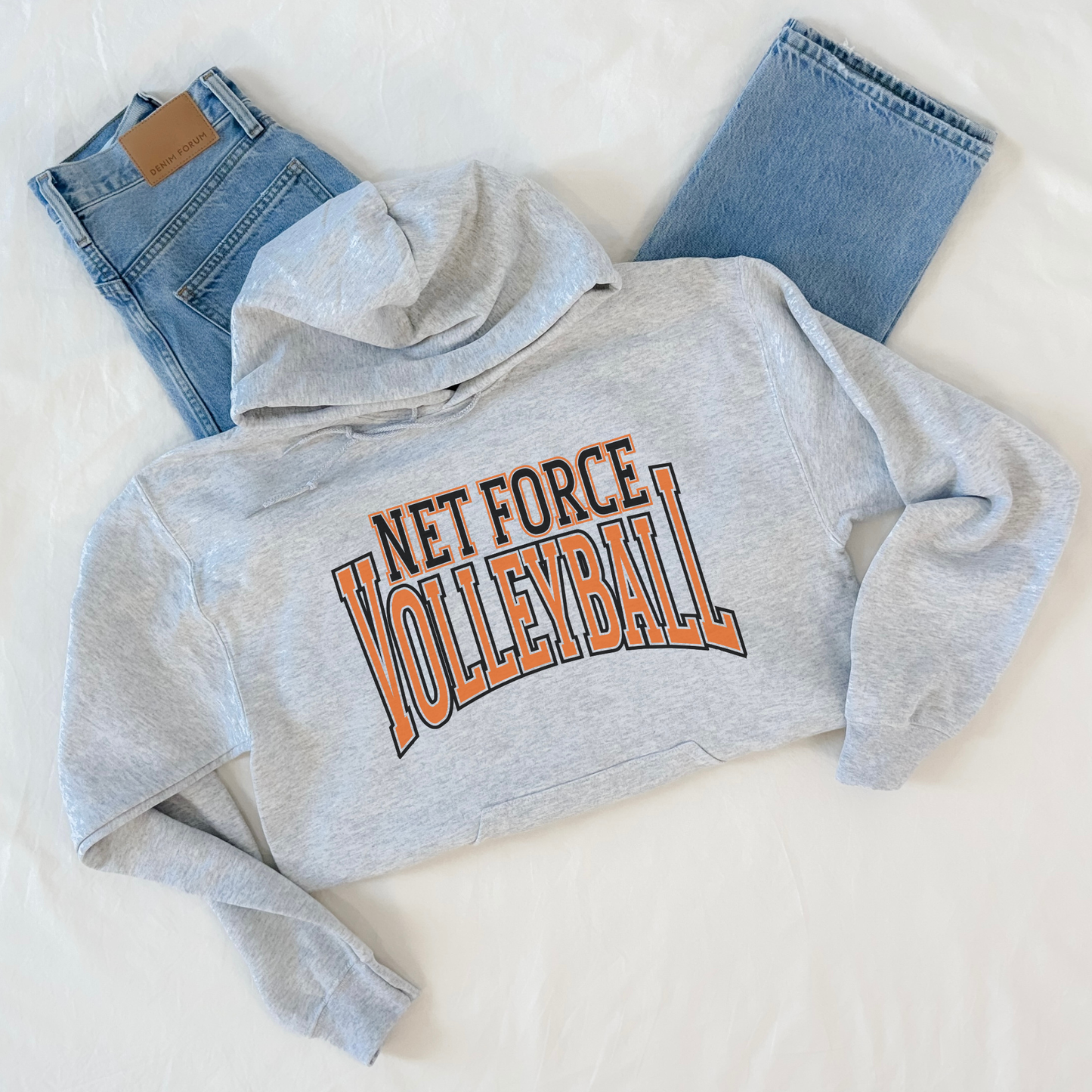 Net Force Volleyball Hoodie | Unisex Team Sweatshirt | Game Day Volleyball Apparel