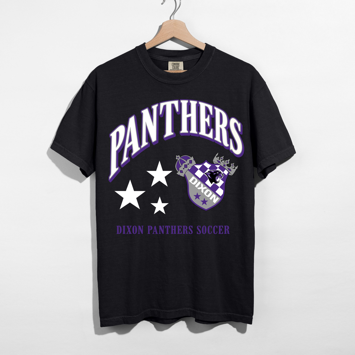 Dixon Panthers Soccer Tee | Vintage Panthers Spirit Shirt