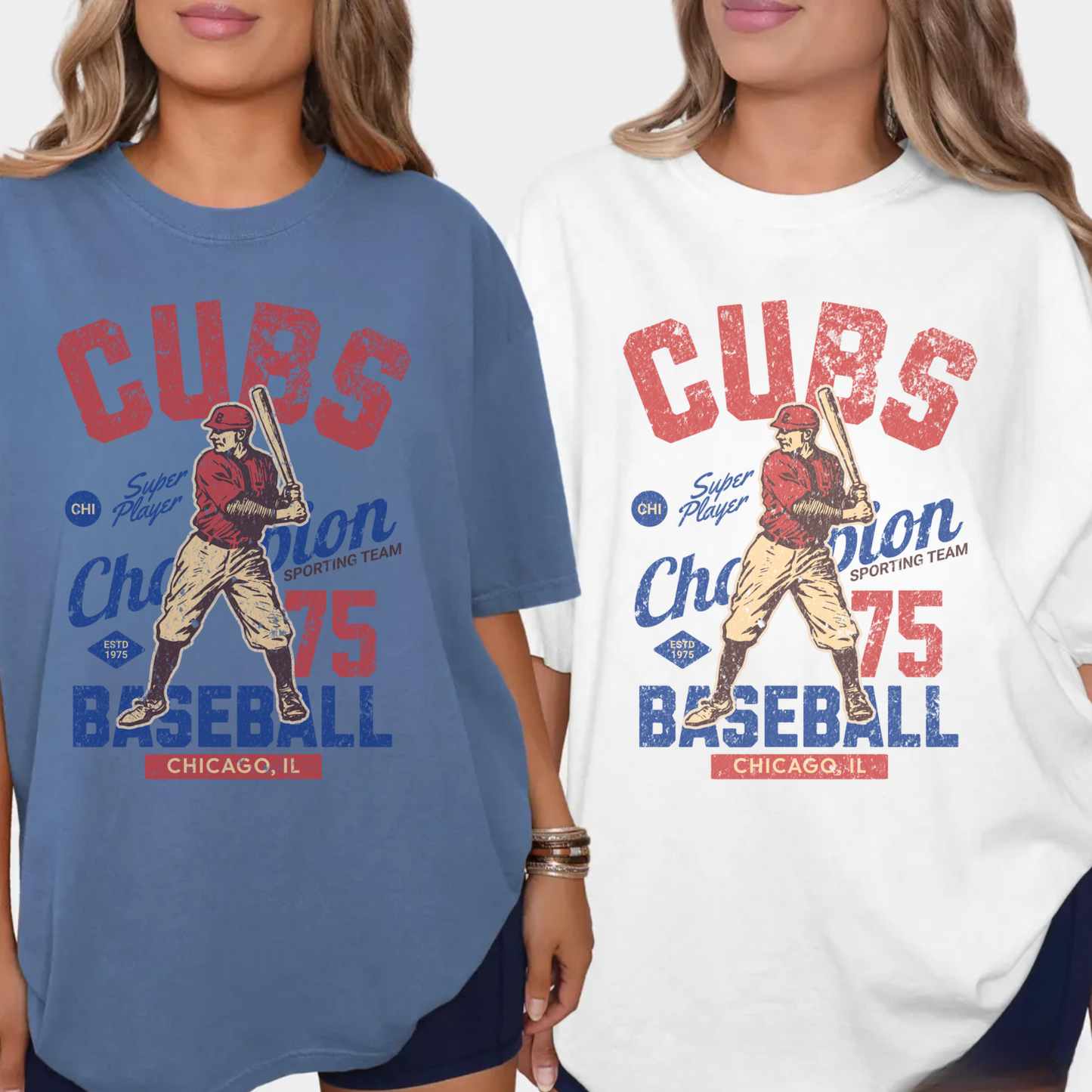 Cub Baseball Ivory Tee