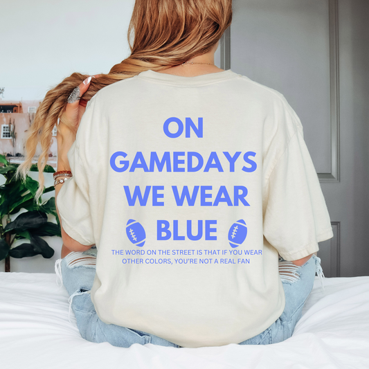 On Game Days Spirit Tee Shirt