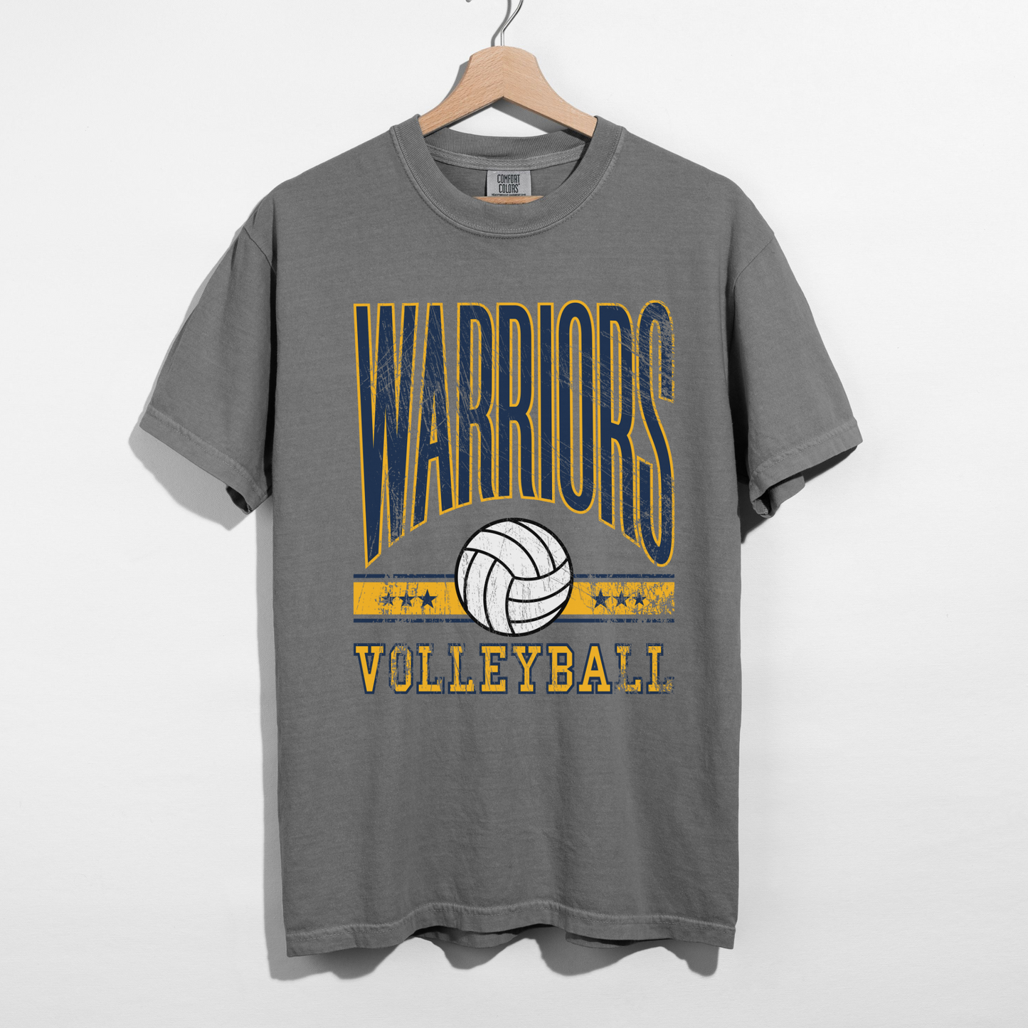 Warriors Volleyball Tee – Game Day Spirit Shirt