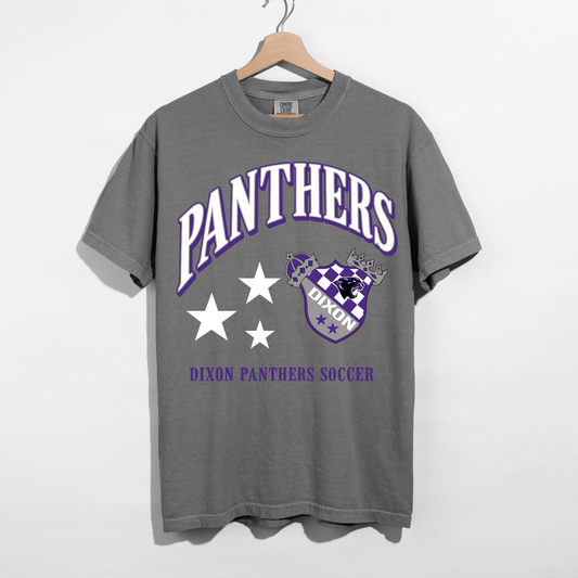 Dixon Panthers Soccer Tee | Vintage Panthers Spirit Shirt
