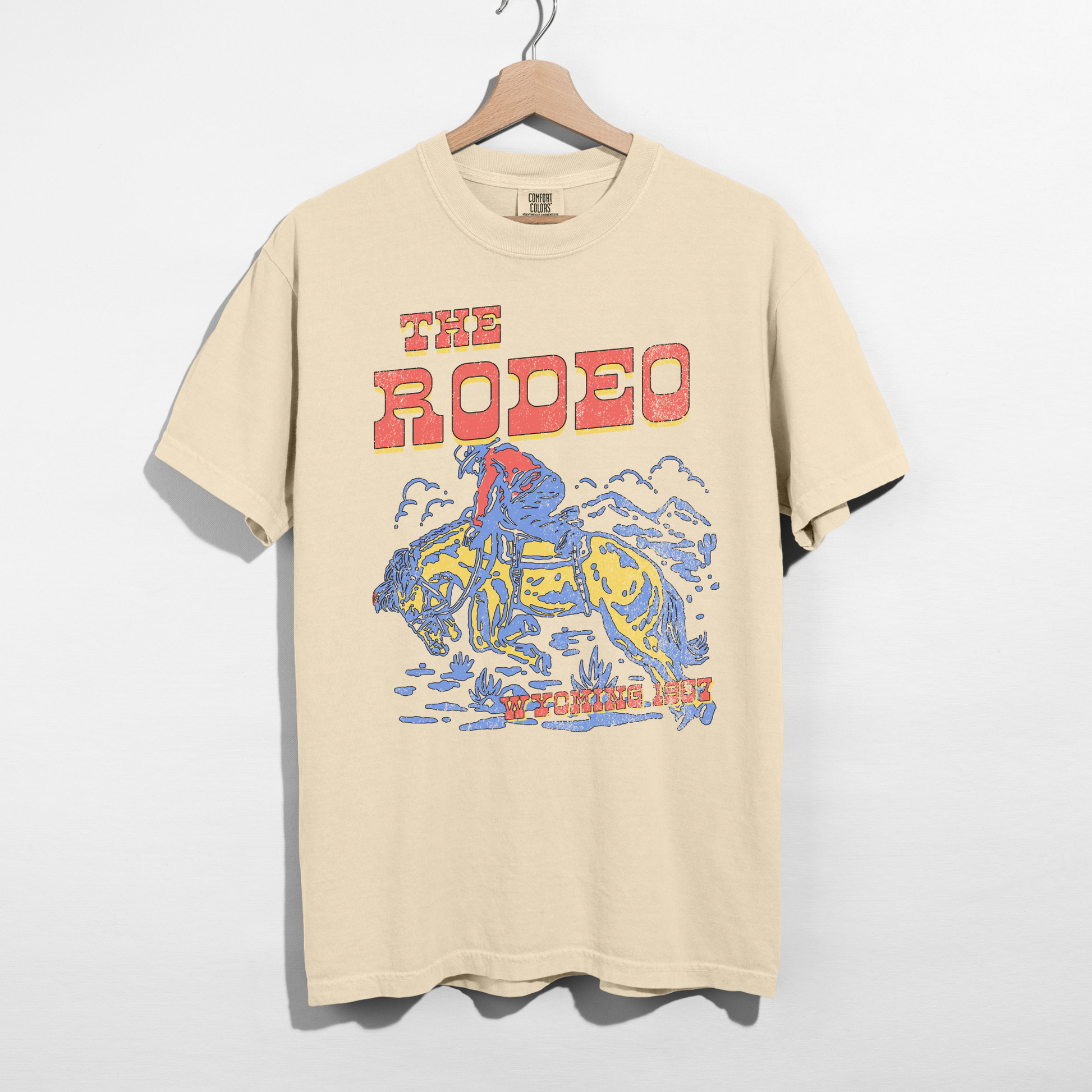 western rodeo graphic tee vintage cowboy shirt the rodeo shirt