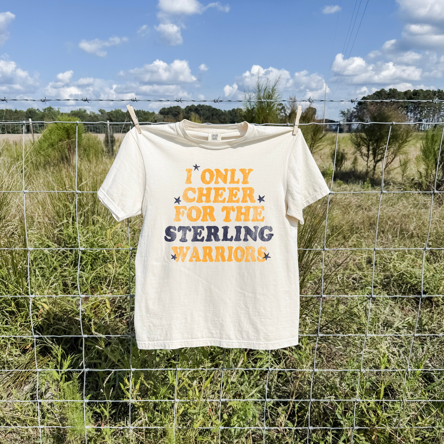 I Only Cheer for the Sterling Warriors T-Shirt