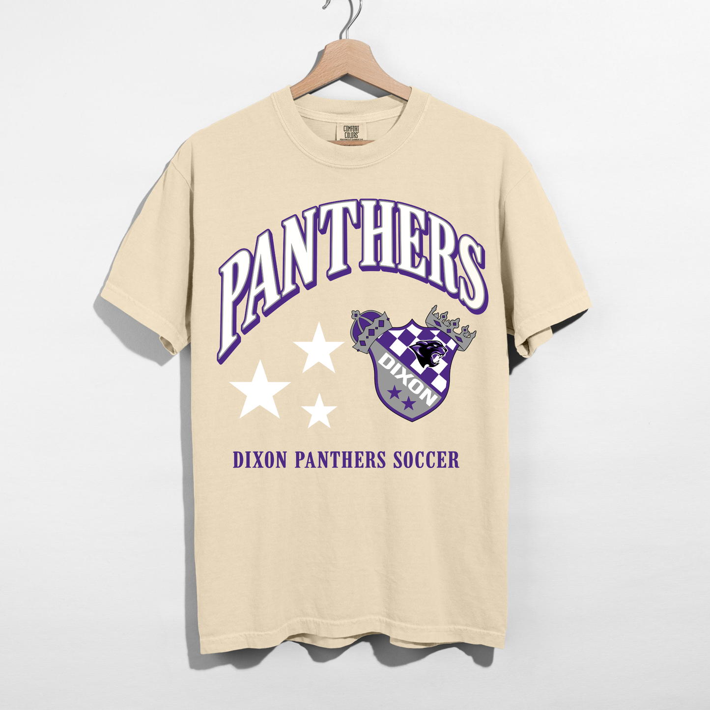 Dixon Panthers Soccer Tee | Vintage Panthers Spirit Shirt
