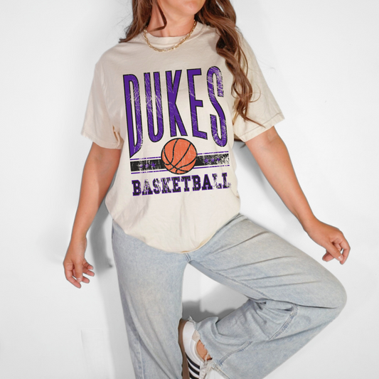 Dukes Basketball Graphic T-Shirt