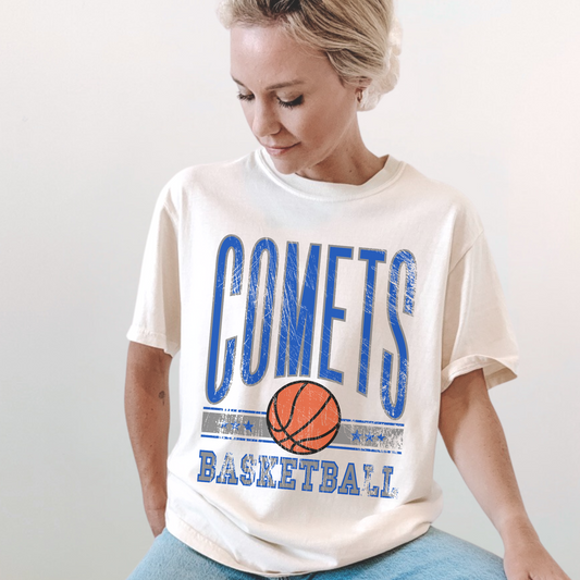 Comets Basketball Graphic Tee